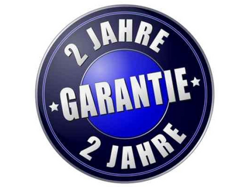 2 JAHRE GARANTIE